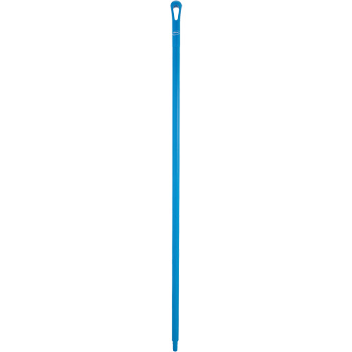 Ultra Hygiene Handle, Broom/Scraper/Squeegee, Blue, Ergonomic, 59" L NTL Industrial