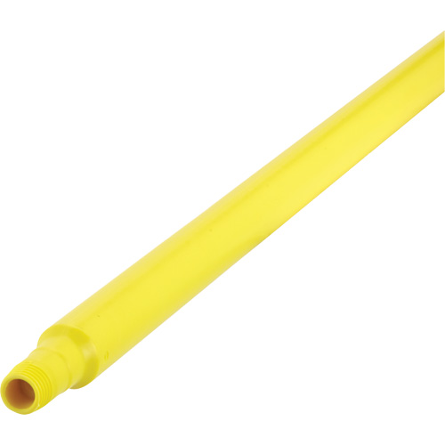 Ultra Hygiene Handle, Broom/Scraper/Squeegee, Yellow, Ergonomic, 59" L NTL Industrial