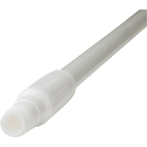 Handle, Broom/Scraper/Squeegee, White, Standard, 59" L NTL Industrial