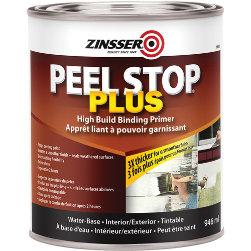 Peel Stop&reg; Plus High Build Binding Primer, 946 ml, Can, White NTL Industrial