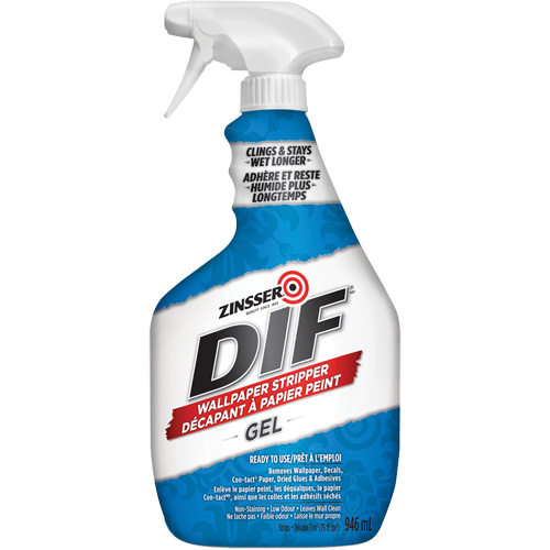 DIF&reg; Wallpaper Stripper Gel, 946 ml, Trigger Bottle NTL Industrial