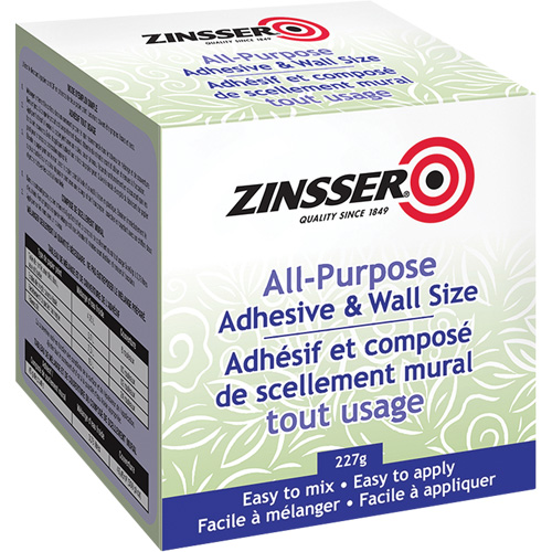 All-Purpose Adhesive and Wall Size, 227 g, Kit, Clear NTL Industrial