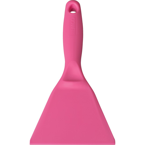 Racloir manuel grand format, Rose, 4" la x 10" lo NTL Industrial