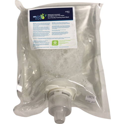 Savon &agrave; mains &eacute;cologique, Mousse, 1 L, Sans parfum NTL Industrial