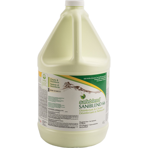 SaniBlend 66 Concentrated Disinfectant Cleaner, 4 L, Jug NTL Industrial