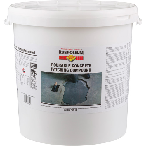 Concrete Saver&reg; Pourable Concrete Patching Compound, Kit, Grey NTL Industrial