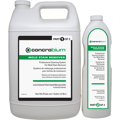 D&eacute;tachant de moisissure de qualit&eacute; professionnelle de Concrobium, 3,78 L, Cruche NTL Industrial