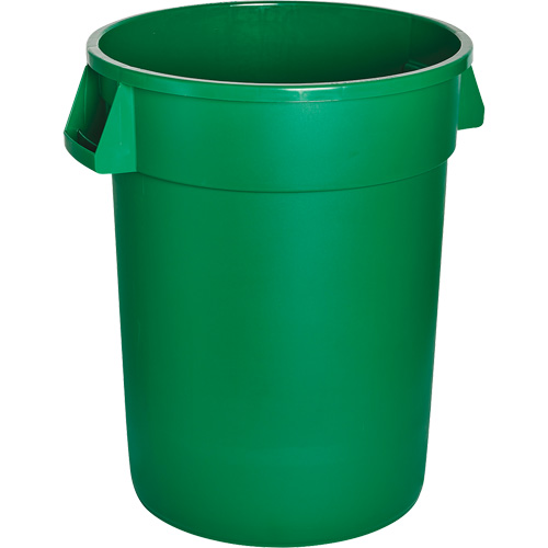 Contenant &agrave; d&eacute;chets, Poly&eacute;thyl&egrave;ne, 32 gal. US NTL Industrial