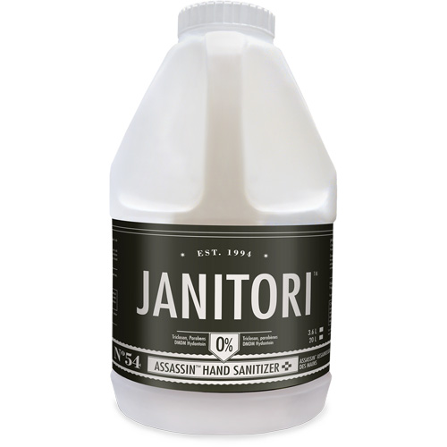 D&eacute;sinfectant pour les mains 54 Assassin, 4000 ml, Cruche, 70 % alcool NTL Industrial