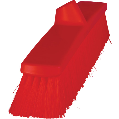 Balai-brosse ColorCore, Crins Fin, 24", Polypropyl&egrave;ne, Rouge NTL Industrial