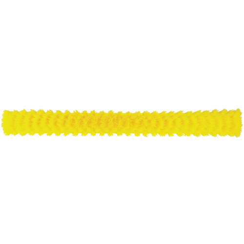 ColorCore Push Broom, Fine Bristles, 24", Polypropylene, Yellow NTL Industrial