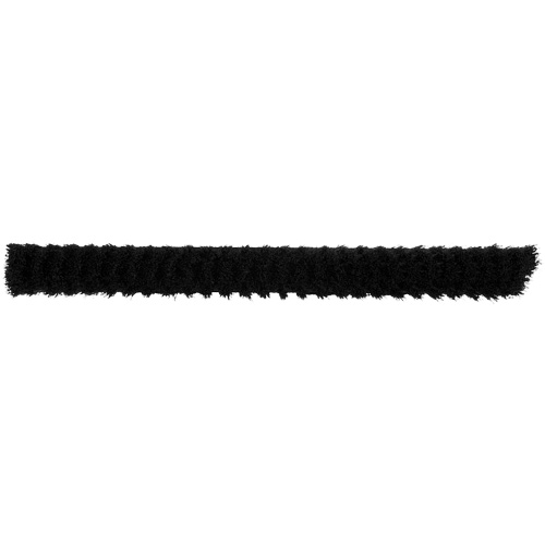 ColorCore Push Broom, Fine Bristles, 24", Polypropylene, Black NTL Industrial