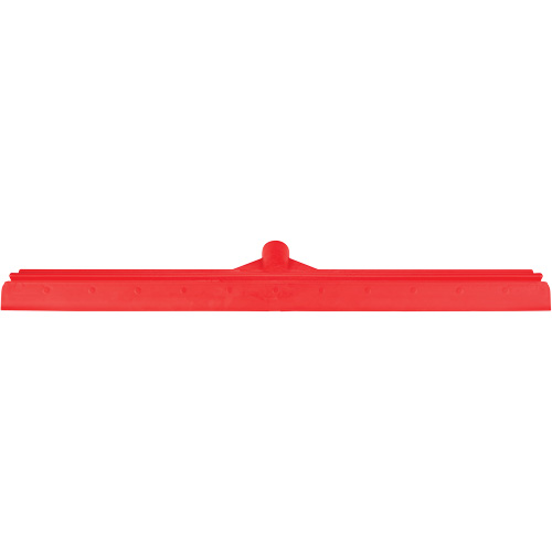 Raclette simple ColorCore, 24", Rouge NTL Industrial