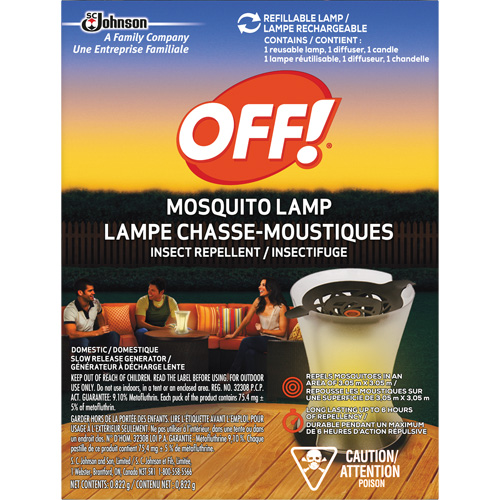 Lampe chasse-moustiques Off! PowerPad, Sans DEET, Lampe,  NTL Industrial