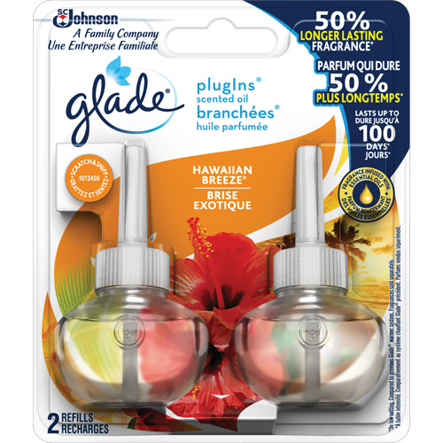Glade&reg; PlugIns&reg; Scented Oil Refills, Hawaiian Breeze&reg;, Cartridge NTL Industrial