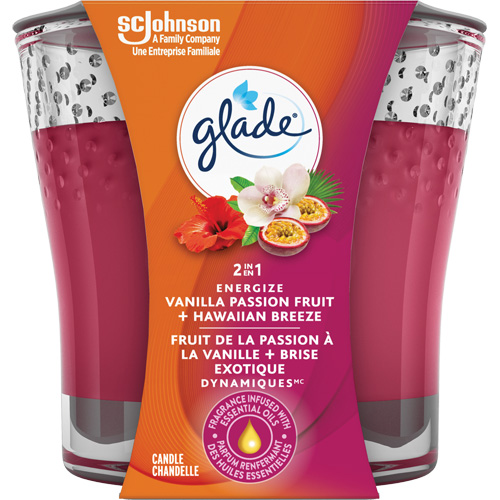 Glade&reg; 2-in-1 Candle, Hawaiian Breeze&reg; & Vanilla Passionfruit NTL Industrial
