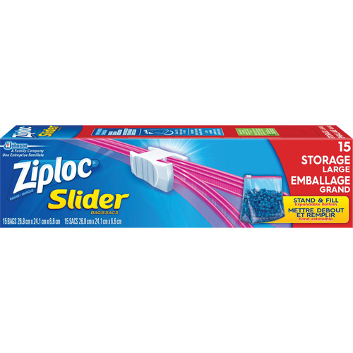 Ziploc&reg; Slider Freezer Bags NTL Industrial