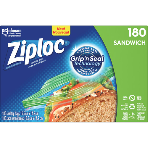 Ziploc&reg; Sandwich Bags NTL Industrial