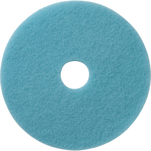 Tampons &agrave; polir pour planchers Luster Lite, 19", Brunissage, Bleu p&acirc;le NTL Industrial
