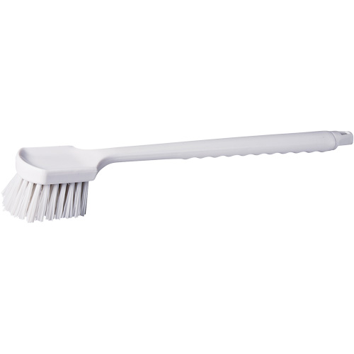 Brosse &agrave; chaudron &agrave; manche long, 20" l, Soies Polypropyl&egrave;ne, Blanc NTL Industrial