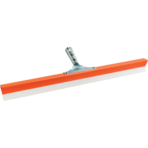 Ridged Chemical-Resistant Floor Squeegee, 24", Straight Blade NTL Industrial