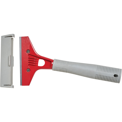 Small Scraper, Steel Blade, 4" Wide, Plastic Handle NTL Industrial