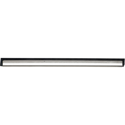 Caoutchouc et canal de raclette pour fen&ecirc;tre, 14", Caoutchouc, Cadre Acier inoxydable NTL Industrial