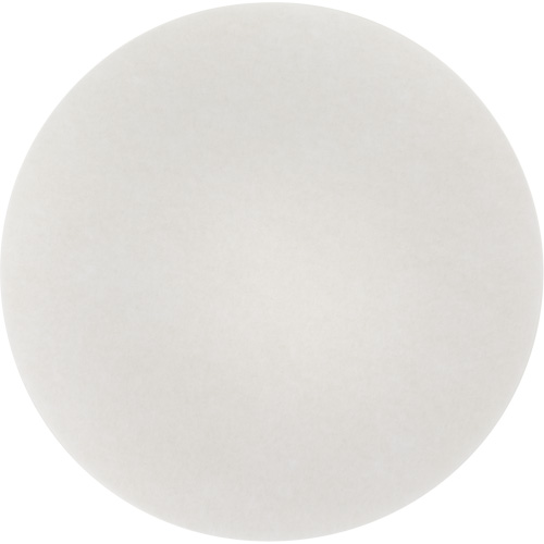 Carpet Bonnet Pad, 19", Cleaning, White NTL Industrial