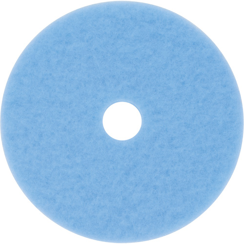 Hi-Performance Pad, 19", Burnishing, Light Blue NTL Industrial