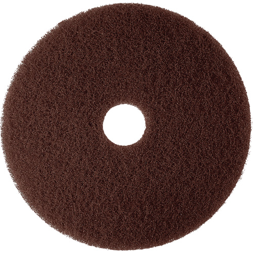 Tampon de m&eacute;lange naturel, 12", D&eacute;capant, Brun NTL Industrial