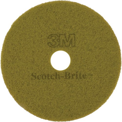 TopLine Speed Floor Pad, 17", Burnishing, Brown NTL Industrial
