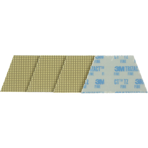 Trizact Diamond TZ Abrasive Pad, Grinding/Polish, Blue NTL Industrial