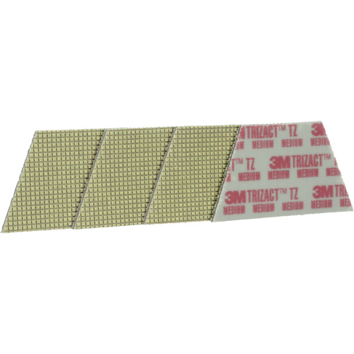 Trizact Diamond TZ Abrasive Pad, Grinding/Polish, Red NTL Industrial