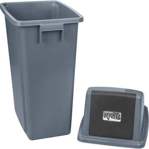 Garbage Can, Plastic, 15 US gal. NTL Industrial