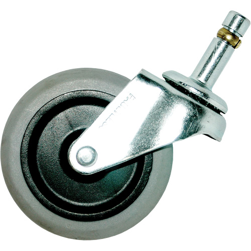 Replacement Stem Swivel Caster for Receptacle Dolly NTL Industrial