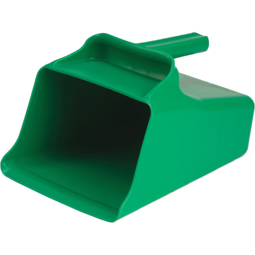 Mega Scoop, Plastic, Green, 128 oz. NTL Industrial