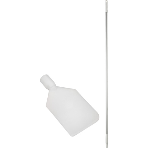 Grattoir &agrave; palette avec manche, Blanc, 4-1/3" la x 59" lo NTL Industrial