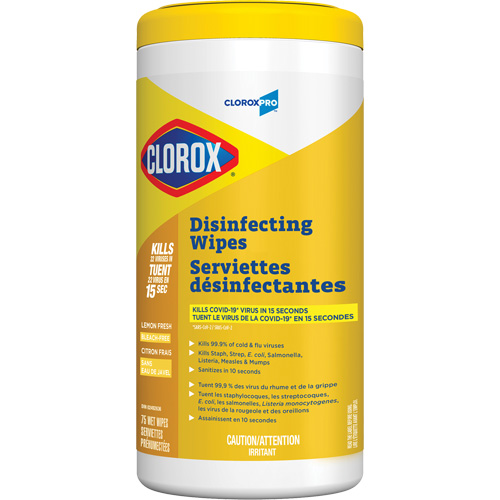 Disinfecting Wipes, 75 Count NTL Industrial