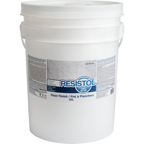 Resistol 25 Floor Finish, 20 L, Pail NTL Industrial