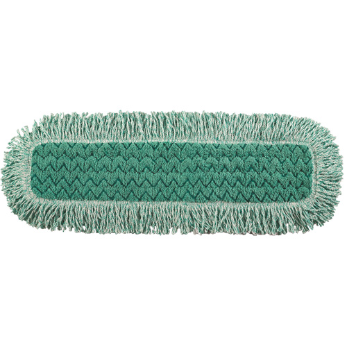 Tampon avec frange pour vadrouille &agrave; &eacute;pousseter Hygen, Style Boucles et crochets, Microfibre, 27-1/2" lo x 9" la NTL Industrial