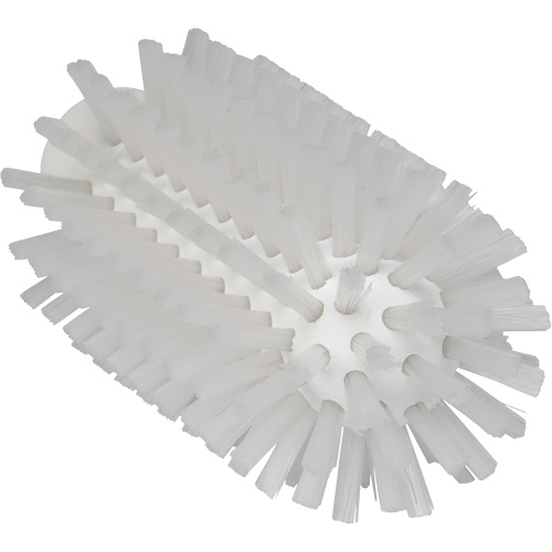 2.5" Brush, Stiff Bristles, 5-3/5" Long, White NTL Industrial