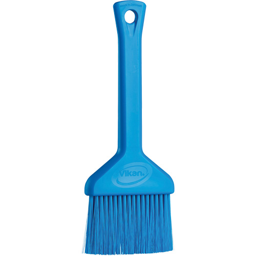 3" Pastry Brush, Soft Bristles, 7-3/4" Long, Blue NTL Industrial