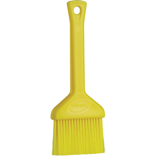 3" Pastry Brush, Soft Bristles, 7-3/4" Long, Yellow NTL Industrial
