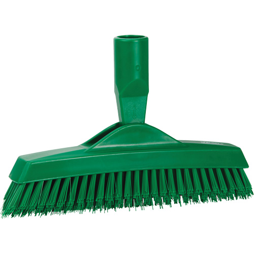 Grout Brush, Stiff Bristles, 9-1/4" Long, Green NTL Industrial