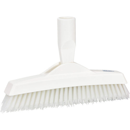 Grout Brush, Stiff Bristles, 9-1/4" Long, White NTL Industrial