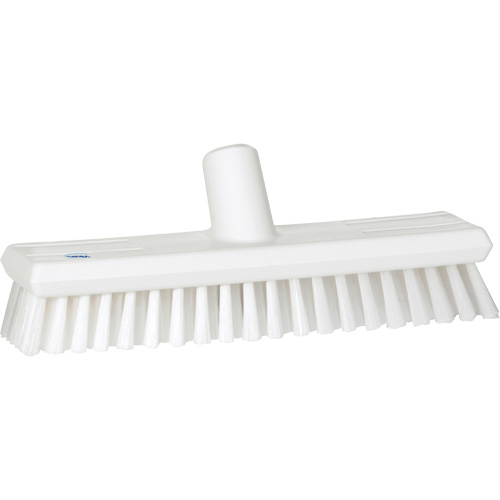 Brosse &agrave; circulation d'eau, Soies Moyen, Longueur de 11", Blanc NTL Industrial