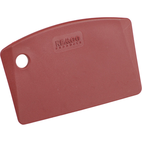 Mini grattoir de paillasse perceptible par d&eacute;tecteur de m&eacute;tal, Rouge, 5-1/4" la x 3-2/5" lo NTL Industrial