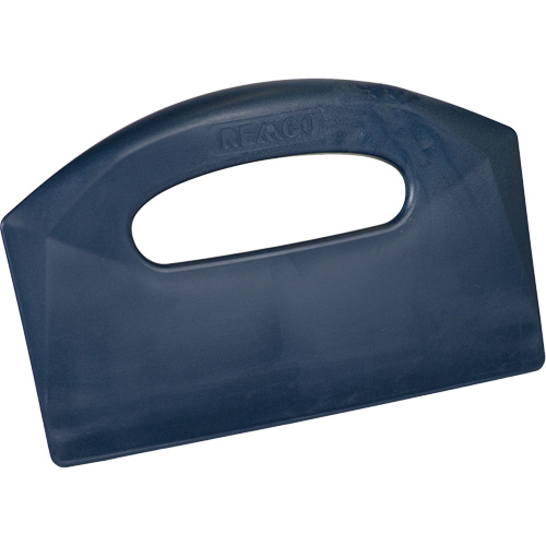Metal Detectable Bench Scraper, Blue, 8-1/2" W x 5-1/4" L NTL Industrial
