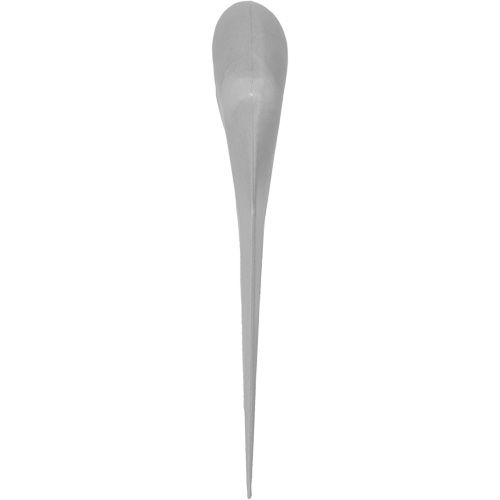Grattoir de paillasse perceptible par d&eacute;tecteur de m&eacute;tal, Gris, 8-1/2" la x 5-1/4" lo NTL Industrial