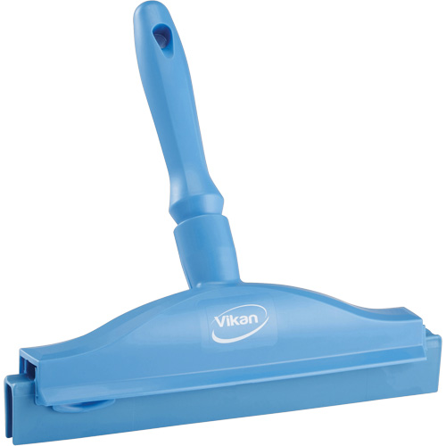 Double Blade Ultra Hygiene Squeegee, 10", Blue NTL Industrial